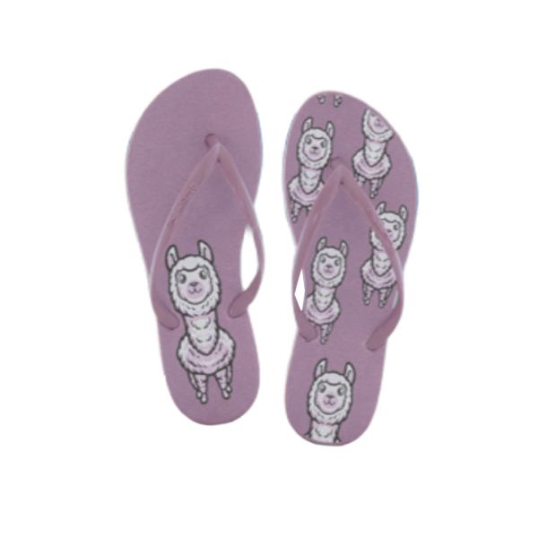 Sandalia Bali Print color Alpaca Burgundi soft